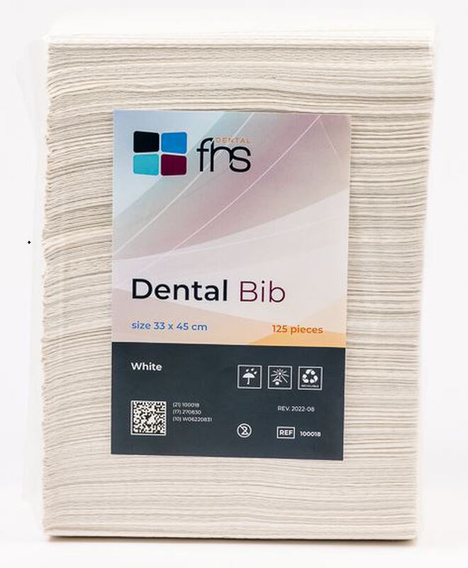 Fhs patienten servetten 33x45cm wit