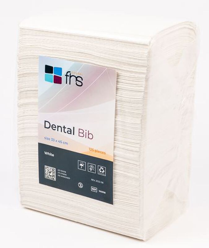 Fhs patienten servetten 33x45cm wit