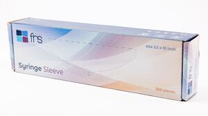 fhs syringe sleeves 6,35x25,4cm