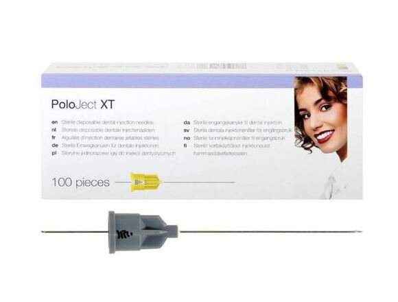 Poloject xt injectienaalden 27g lang 36x0,4mm gr