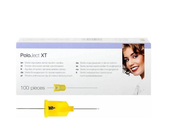 Poloject xt injectienaalden 30g x-kort 12x0,3mm ge