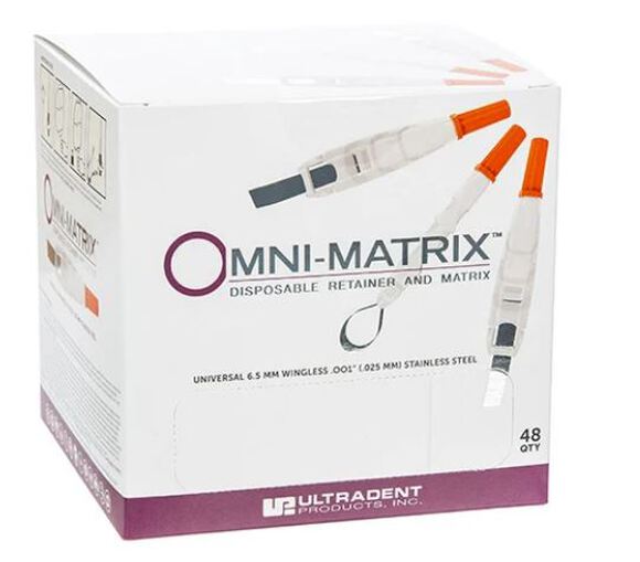 Omni-matrix zonder vleugels oranje 6,5x0.025mm