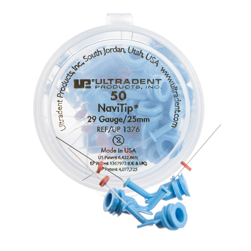 Navitip 29ga / 25mm blauw