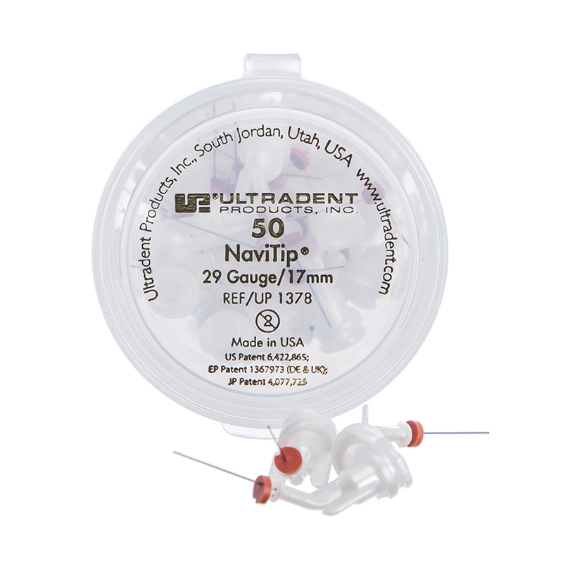 Navitip 29ga / 17mm transparant