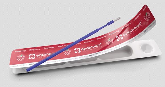 Ultradent enamelast raspberry unit-dose+brush