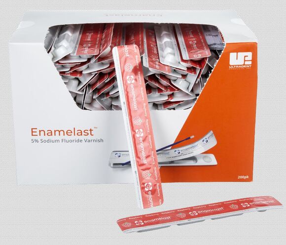 Ultradent enamelast raspberry unit-dose+brush