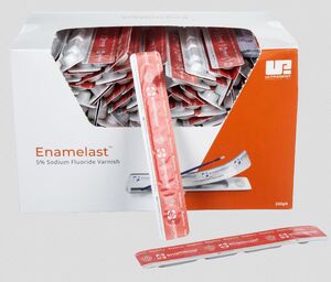 ultradent enamelast raspberry unit-dose+brush