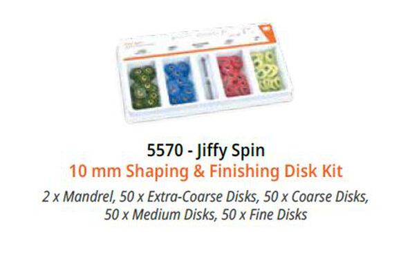 Jiffy spin disk starter kit 10mm