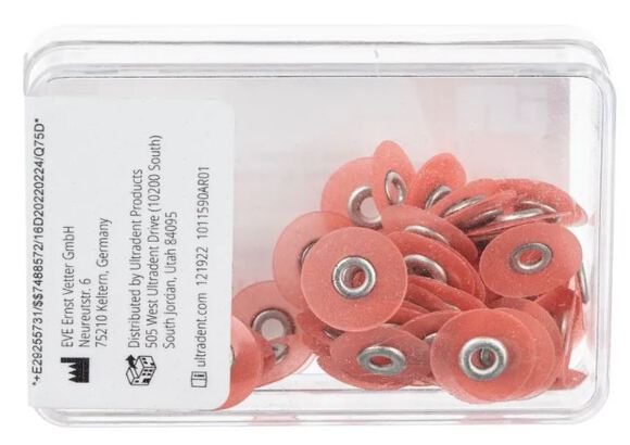 Jiffy spin disk medium 10mm rood
