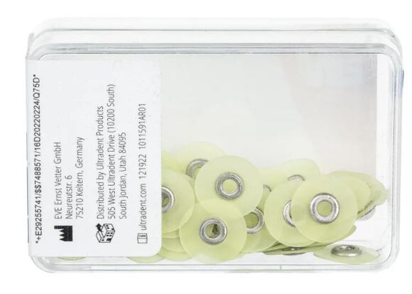 Jiffy spin disk fine 10mm geel
