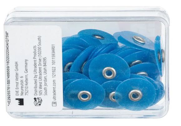 Jiffy spin disk grof 14mm blauw