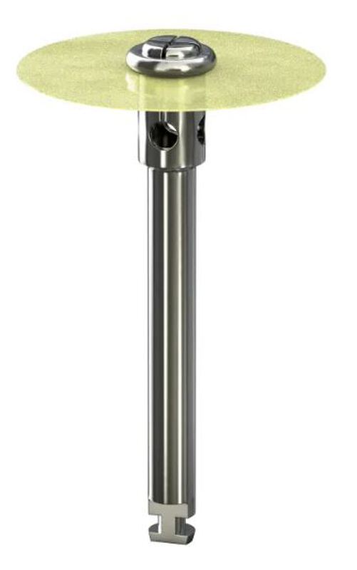 Jiffy spin disk fine 14mm geel
