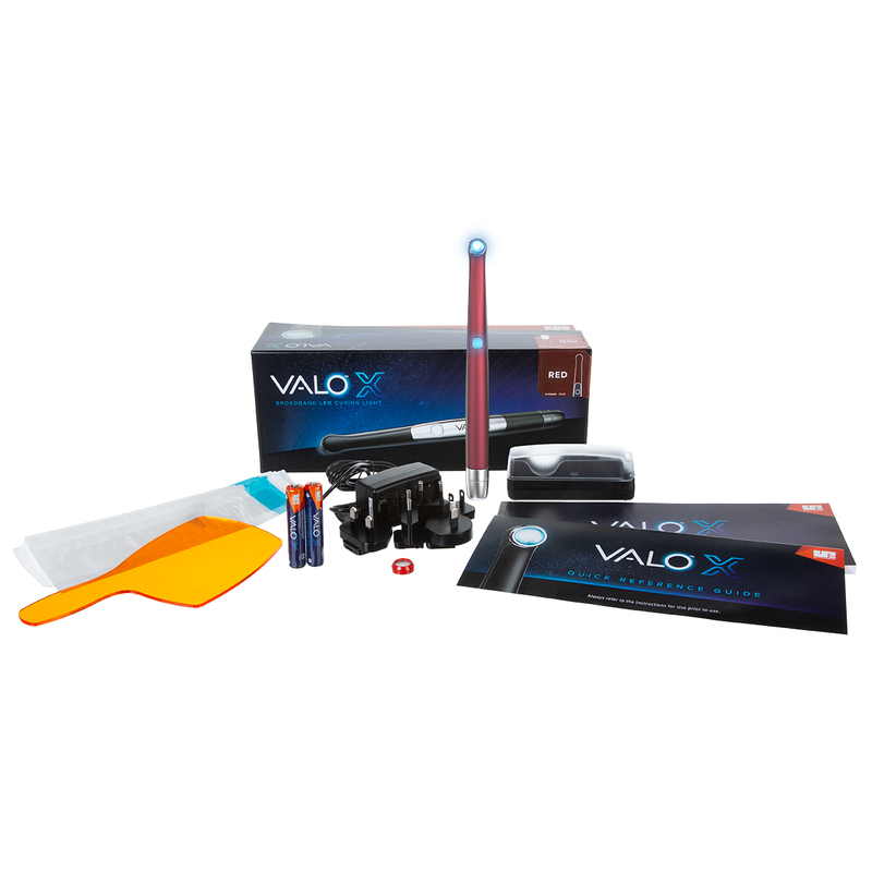 Ultradent valo x led curing light aurora pink
