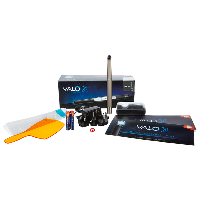 Ultradent valo x led curing light stardust gray