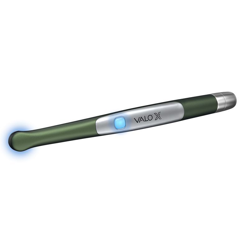 Ultradent valo x led curing light nebula green