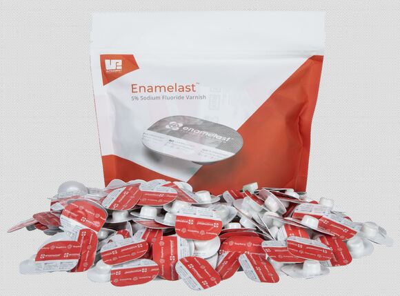 Ultradent enamelast raspberry unit-dose cups