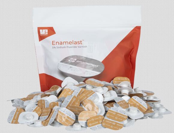 Ultradent enamelast caramel unit-dose cups