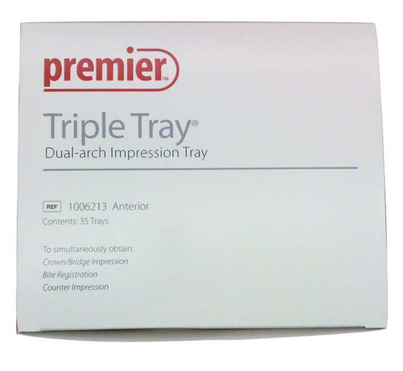 Triple tray anterior