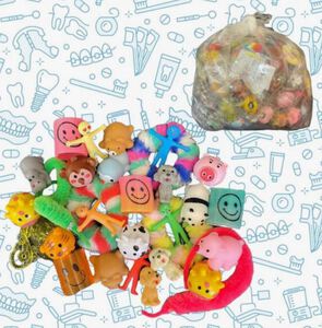 speelgoed mix in zak