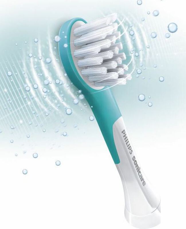 Sonicare for kids opzetborstels groen hx6032/33