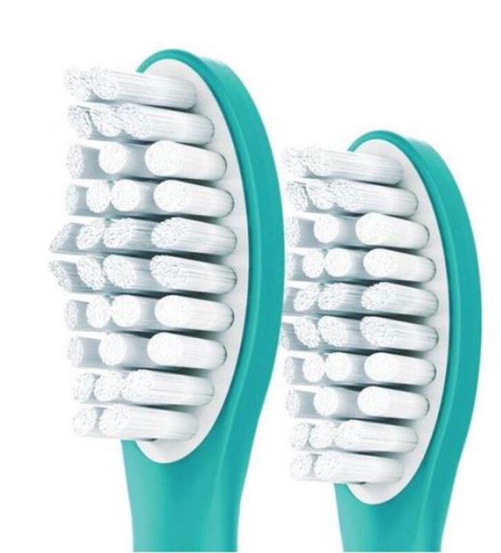 Sonicare for kids opzetborstels hx6042/33 groen