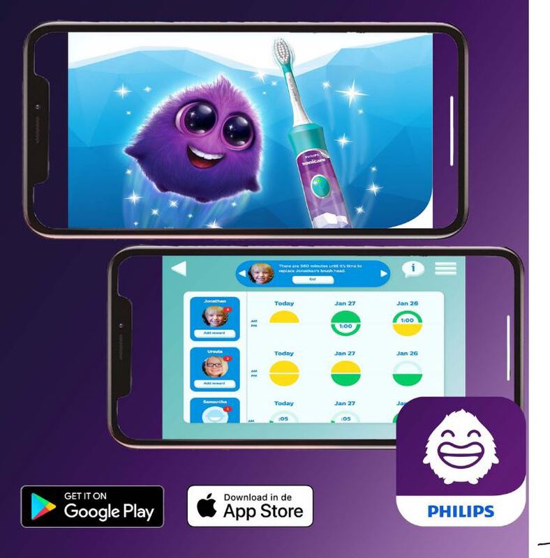 Sonicare for kids hx6352/42 el.tandenborstel