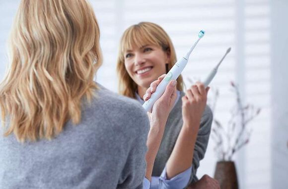 Sonicare 5100 protective clean wit en blauw