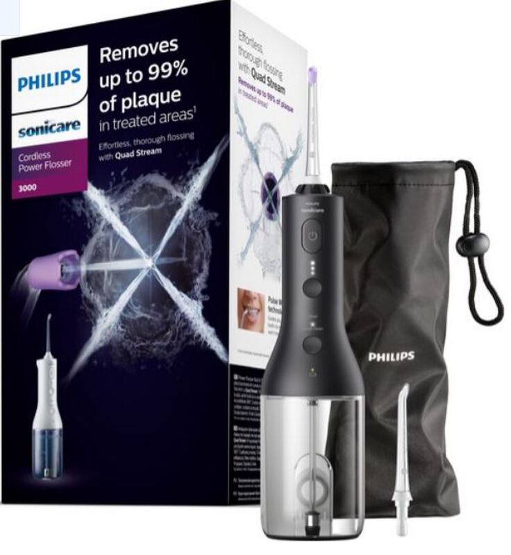 Sonicare cordless power 3000 monddouche zwart