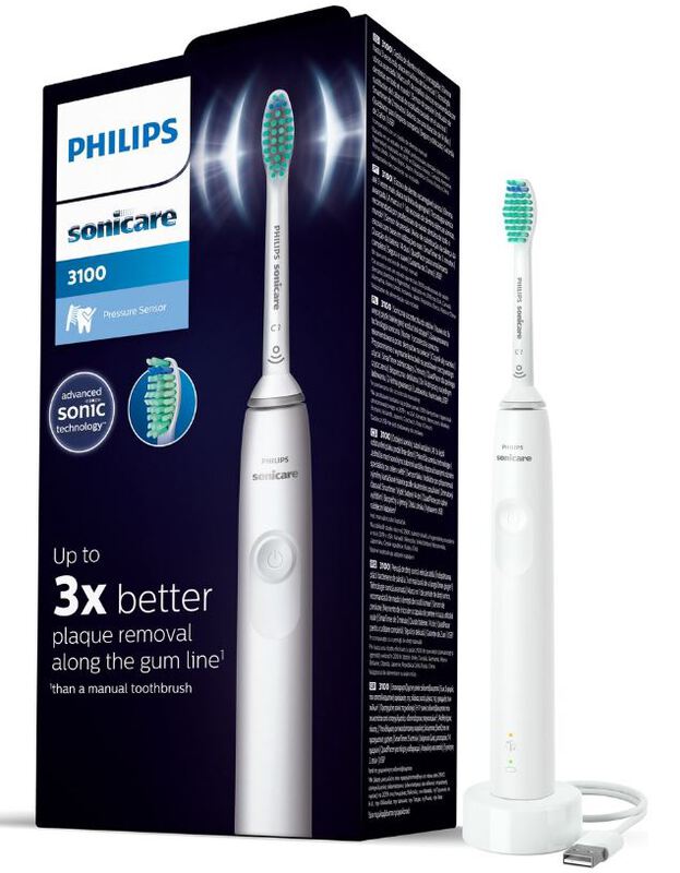 Sonicare 3100 elektrische borstel wit hx3671/13