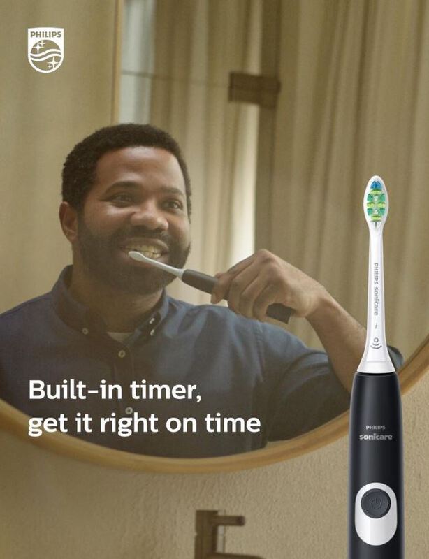 Sonicare 4100 elektrische borstel zwart hx3681/54