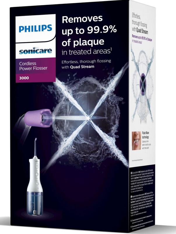Sonicare cordless powerflosser 3000 hx3826/31