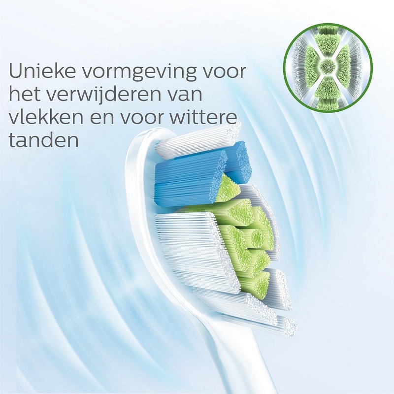 Sonicare w2 optimal white ppzetborstels zwart