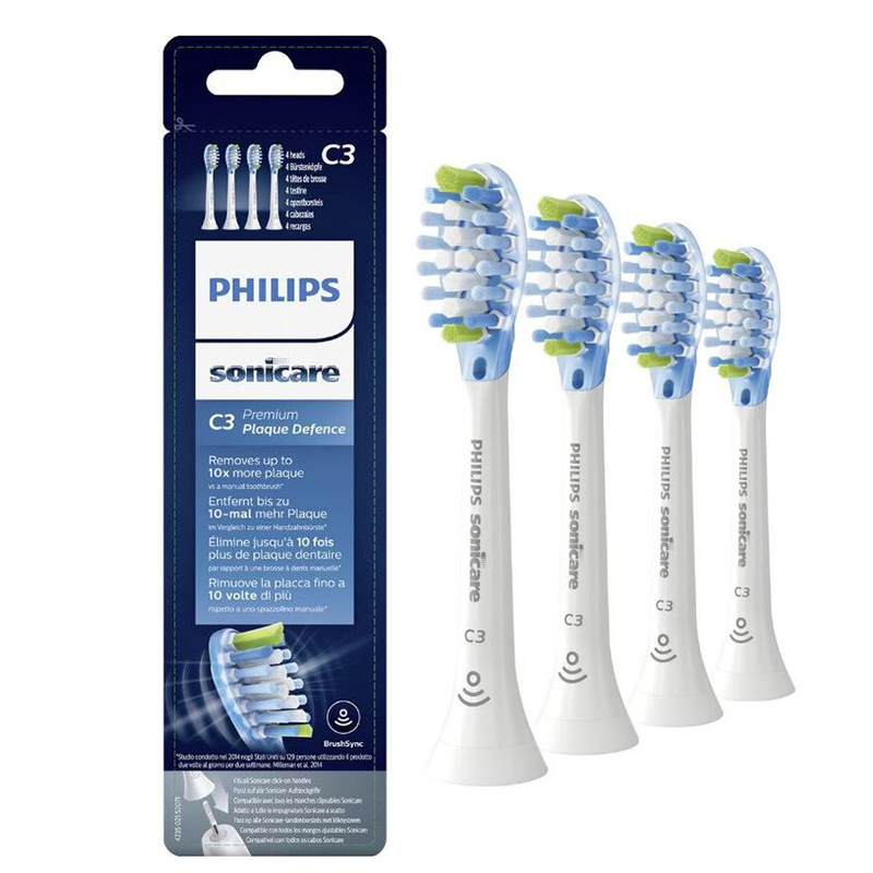 Sonicare c3 plaque defence hx9044/17 opzetb. wit