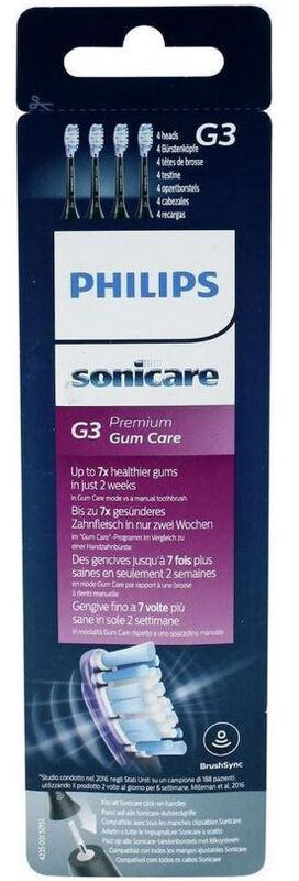 Sonicare g3 premium gum c. hx9054/33 opzetb. zwart