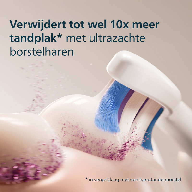 Sonicare s2 optimal sensitive hx6058/87 wit opzetb