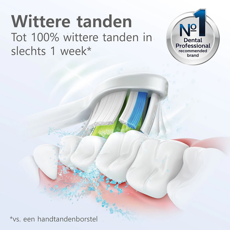 Sonicare w2 optimal white hx6062/10 opzetb. wit