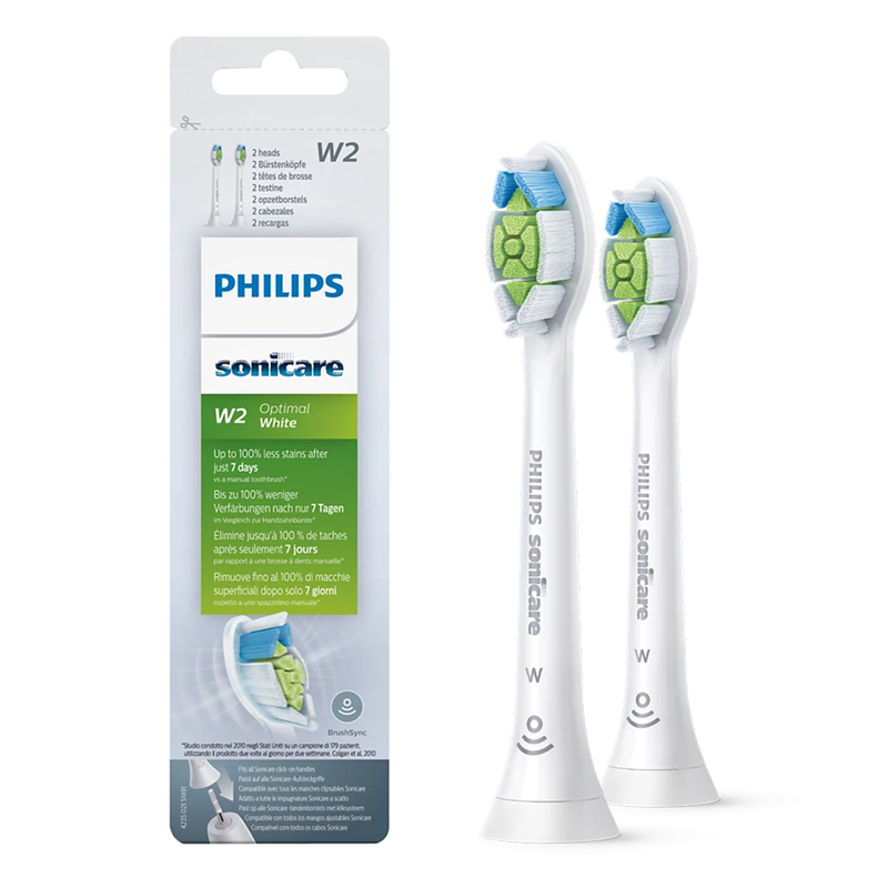 Sonicare w2 optimal white hx6062/10 opzetb. wit