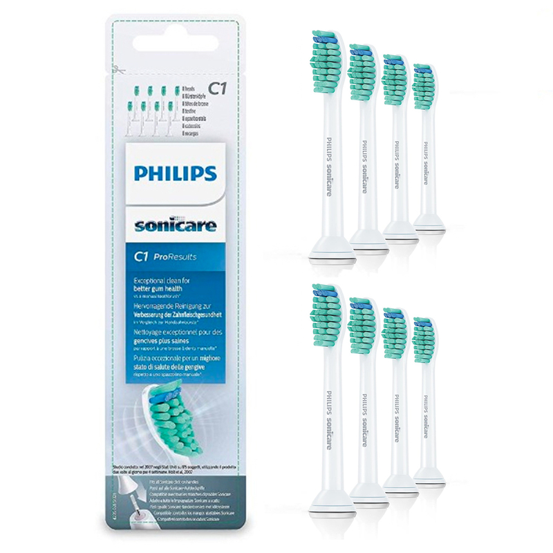 Sonicare proresults opzetborstels hx6018/07 wit