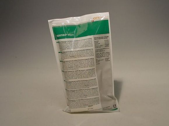 Dentiro wipes / doekjes 20x14,5cm refill