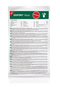 dentiro wipes regular lemon 20x14,5cm refill