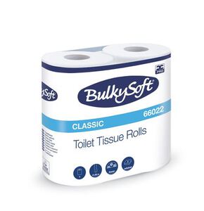 bulkysoft classic toiletpapier cellulose 2l 400vel