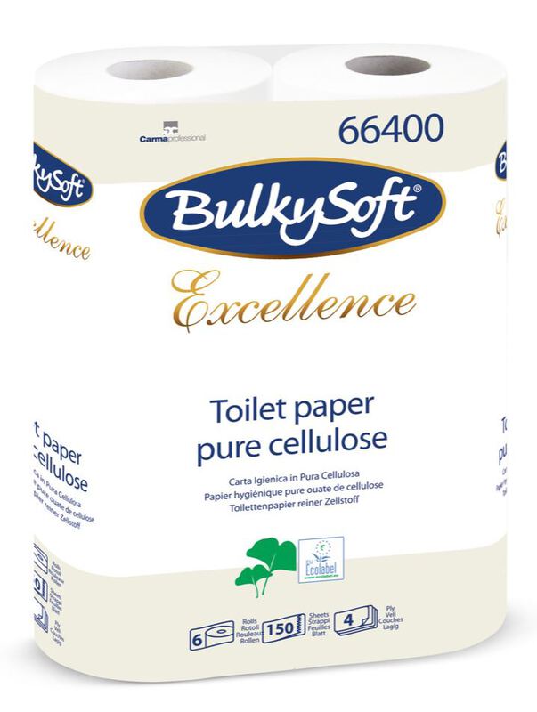 Bulkysoft excellence toiletpapier 4-l 150 vel