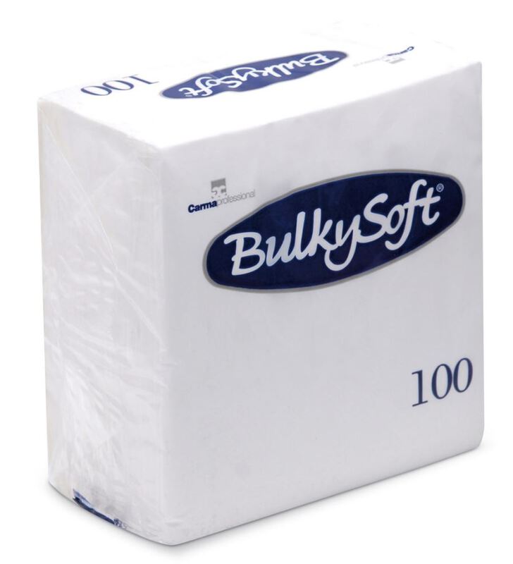 Bulkysoft servetten 40x40cm 1/4-vouw 3-l