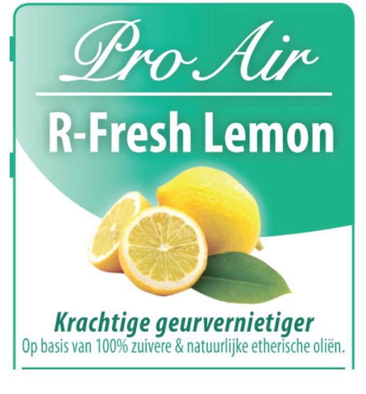 Pro-air r-fresh lemon / krachtige geurvernietiger