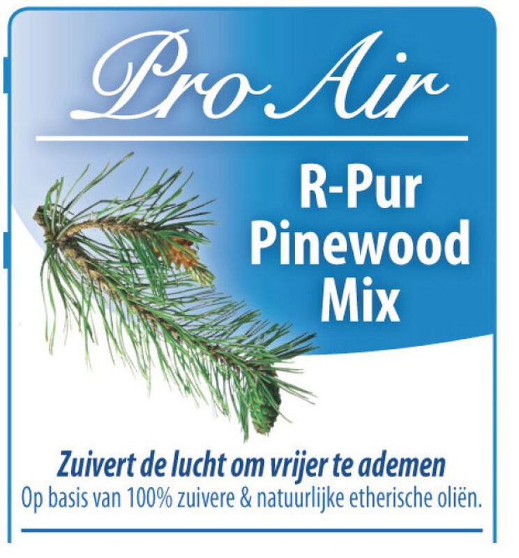 Pro-air r-pur pinewood / zuivert de lucht