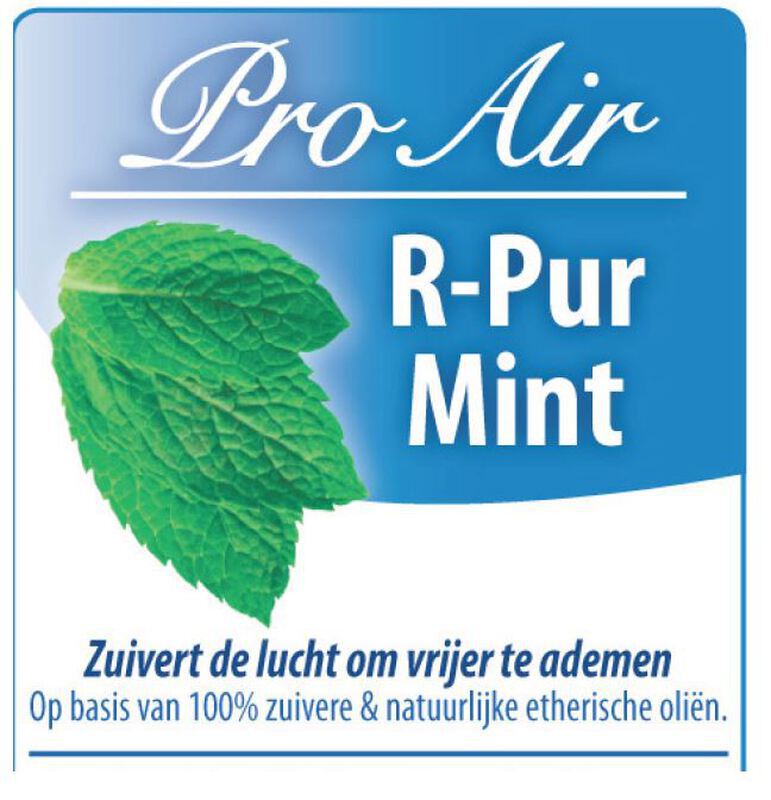 Pro-air r-pur mint / zuivert de lucht