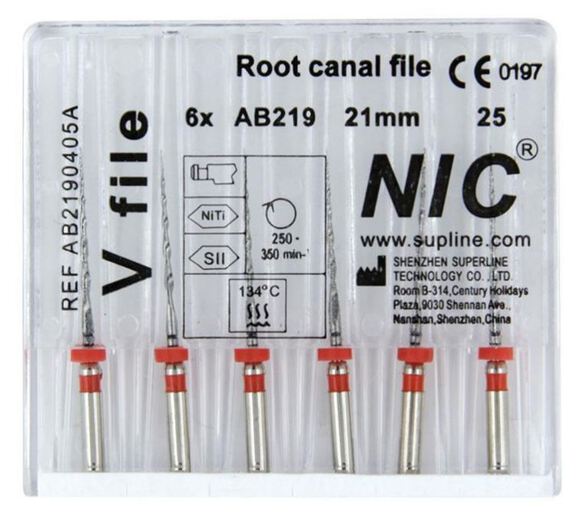 Nic v-file r25 21mm