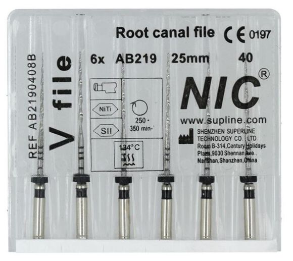 Nic v-file r40 25mm