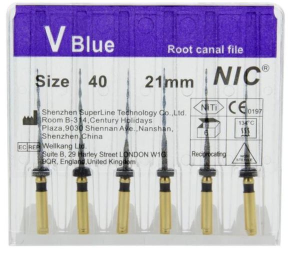 Nic v-blue file r40 21mm