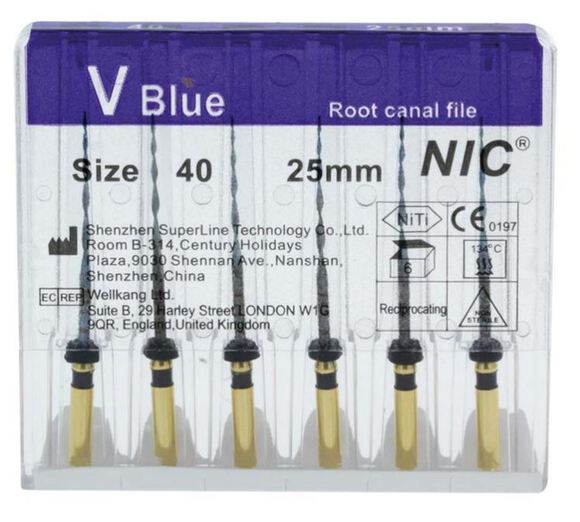 Nic v-blue file r40 25mm